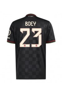 Bayern Munich Sacha Boey #23 Jalkapallovaatteet Kolmaspaita 2025-26 Lyhythihainen